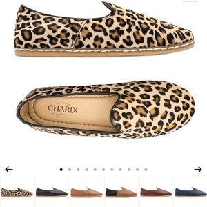 Charix Leopard Print Women's Loafers